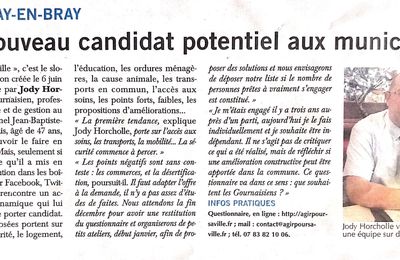 Un nouveau candidat potentiel