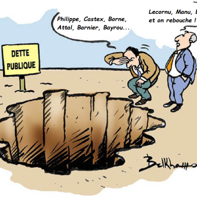 TROU DE LA DETTE : LE RÈGNE DU MENSONGE, À GAUCHE COMME À DROITE !!!