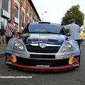 Skoda fabia S2000 n°25 (Hanninen Markkula)(Rallye de france 2011)