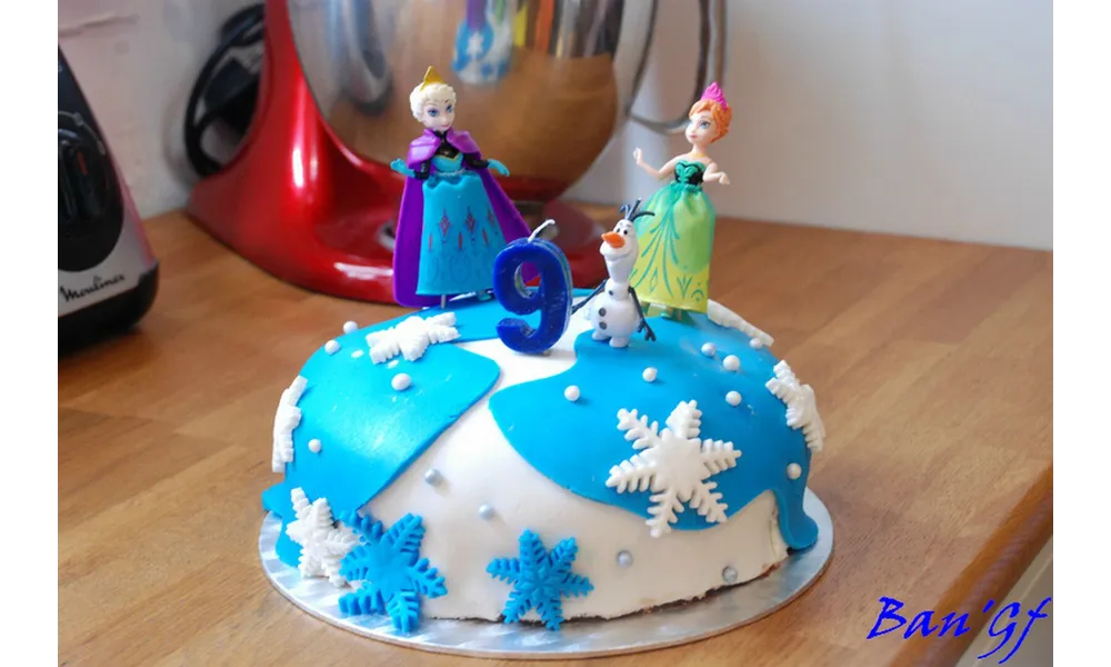 La Reine des Neiges....en gâteau! 