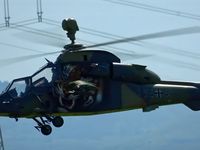 Le Tigre hélicoptère de combat franco-allemand.