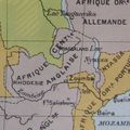 AFRIQUE CENTRALE ANGLAISE - Carte