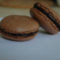 Macarons au chocolat inratable