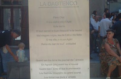 Inauguration de la Place Conesa à Agde...