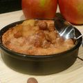 CLAFOUTIS POMMES NOISETTES