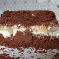 Terrine poire chocolat