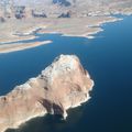 Survol du Lake Powell (Arizona/Utah)