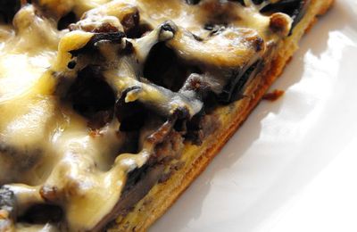 Tarte aux champignons et à la viande