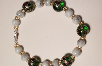 Bracelets en perles de verre