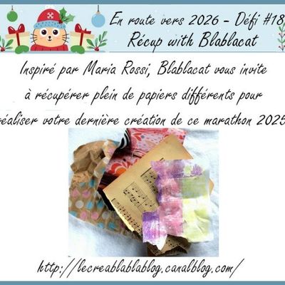 En route vers 2026-défi 18