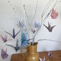 Grue en Origami