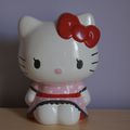 Sanrio Hello Kitty Ceramic Coin Bank Cosmetics ( 2012 )