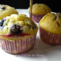 Muffins aux myrtilles