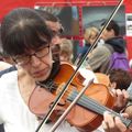 Le Ploun fiddle band au Salon du livre "Contes et légendes" de Botmeur (Finistère) le 26 avril 2015 (2)
