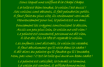Le tableau du voisin