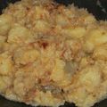 pommes de terre au roquefort