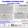 Programme automne 2009 planete champsaur