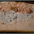 terrine de saumon aux agrumes, merluchon à la mélisse et la sauce asiatique au pestou de cresson qui déchire 