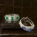 Two bracelets from the estate of Margaret Nielsen Stiegele at Bonhams Fine Jewelry sale in New York