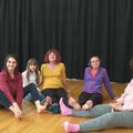 Hier, c'était atelier danse pour Elise, à Champigny avec les copines ...