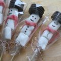 Cadeau gourmand : le bonhomme de neige marshmallow