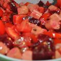 SALADE DE TOMATES / BETTERAVES 