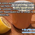 L'Autobronzant Naturel et Durable au Citron.