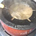 Fondue bourguignonne au bouillon