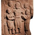 Important Kushan High Relief, North West India, 2nd century, Kushan period