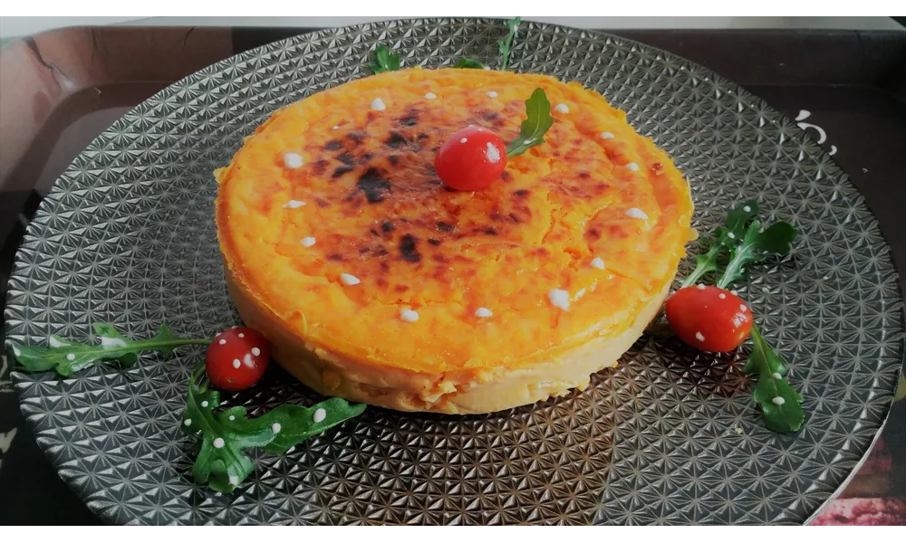 Flan de potiron ( du chef Custos)