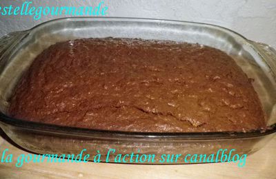 Brownies aux pepites de nougatine