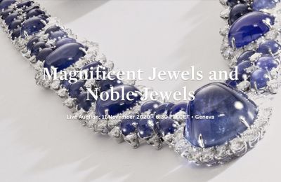 Magnificent Jewels and Noble Jewels at Sotheby's Geneva, 11 November 2020