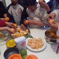 Réaliser des confitures de mandarine ! Tel a été l'objectif phare de cet après-midi d'accueil à l'association Ourika Tadamoune !