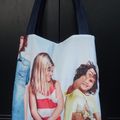 Un sac de piscine en up-cycling