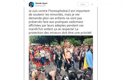 Henda Ayari homophobe?... Elle critique les "homos" qui "s'exhibent" à la Gay Pride
