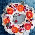 Recette facile de Noël : la pavlova de Noël prête à servir en 15 mn (triche en vue !)