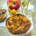 Clafoutis d'automne aux pommes /miel/ huiles essentielles