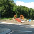 Rond-point à Schwörstadt (Allemagne)