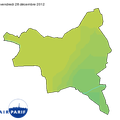 Qualité de l'air à 17h du vendredi 28 décembre 2012