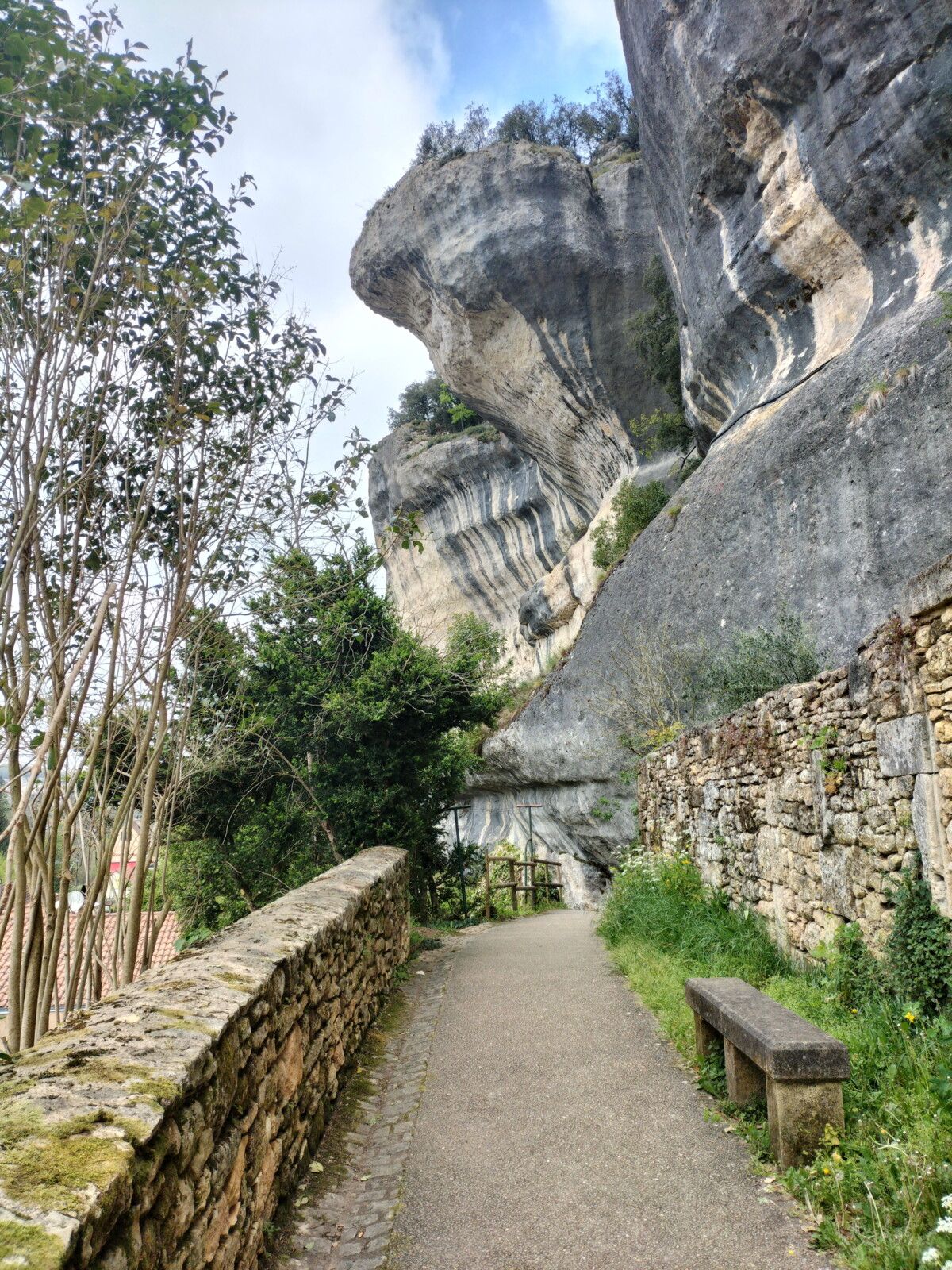Les Eyzies, chemin sous la roche (24)