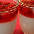 VERRINE ISPAHAN, framboise, litchi et rose ...