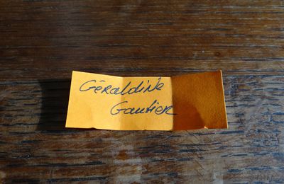 La gagnante du concours est Géraldine Gautier!!