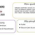 Carnet de bord du 28 mai au 03 juin 2025