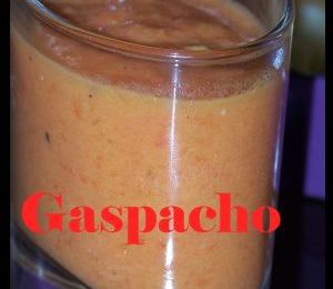 Gaspacho rouge et autre idée apéro