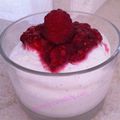 Verrine chantilly/framboise