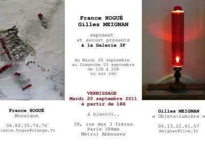 EXPOSITION DE RENTREE