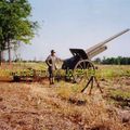 §§- 10cm Kanone 1917 à Wrightsville, Georgia, USA