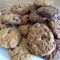Cookies faciles (spéculoos/chocolat)