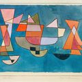 Segelschiffe, 1927. - Paul Klee 