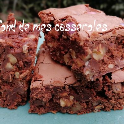 Brownies aux noix